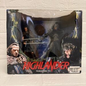 NECA REEL TOYS Highlander 2006 Medieval Box Set The Kurgan Connor MacLeod NEW